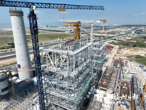 國能福州公司二期擴(kuò)建工程 首根大板梁吊裝成功
